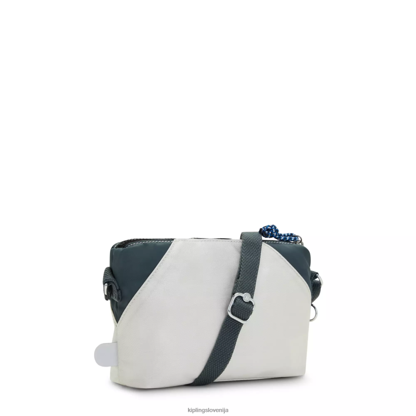 Kipling V4X2B101 lunasto sivi blok art ekstra majhna torbica za čez ramo ženske torbice za čez ramo - slika 5
