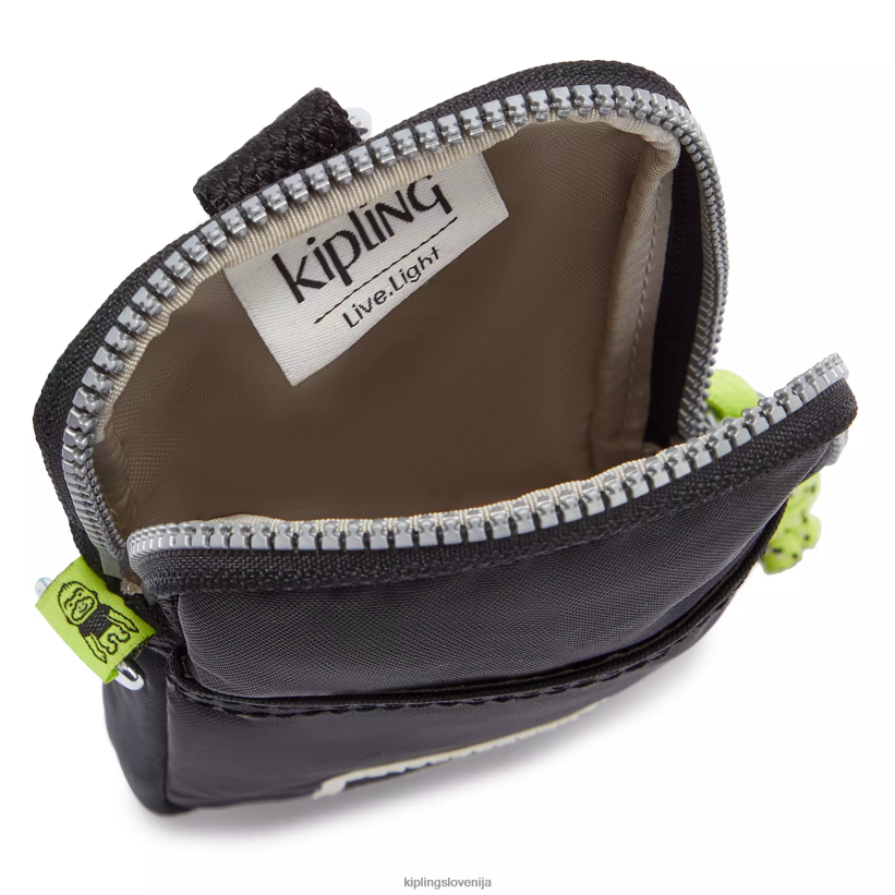 Kipling V4X2B104 dolina črna torbica za ovratnik clark ženske mini vrečke - slika 3