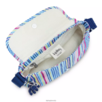 Kipling V4X2B10 letoviške črte mini torbica čez telo s potiskom sabian ženske mini vrečke - slika 3