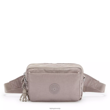 Kipling V4X2B117 siva gris abanu multi kabriolet torba za čez ramo ženske torbice za čez ramo