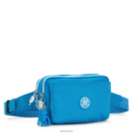 Kipling V4X2B121 željna modra abanu multi kabriolet torba za čez ramo ženske torbice za čez ramo - slika 2