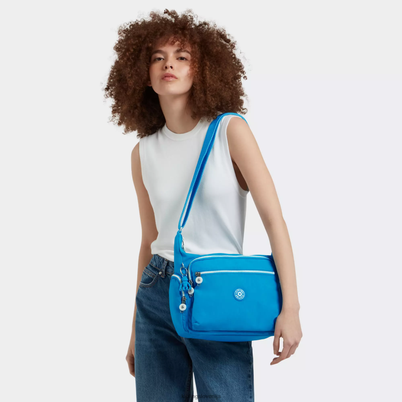 Kipling V4X2B133 željna modra gabbie torba za čez ramo ženske torbice za čez ramo - slika 4