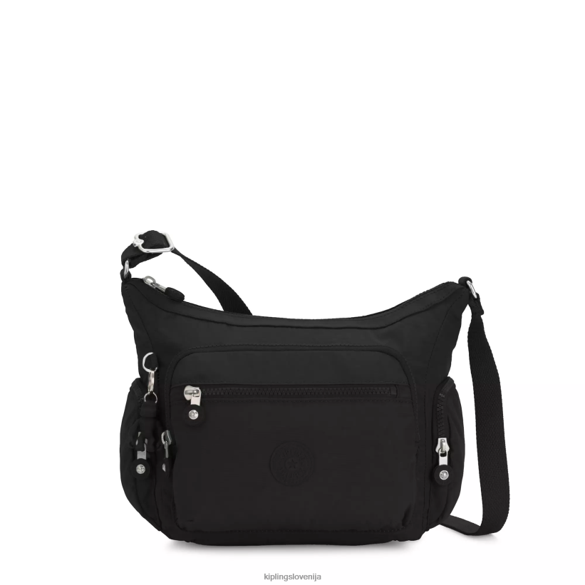 Kipling V4X2B160 črni noir gabbie majhna torbica za čez ramo ženske torbice za čez ramo - slika 1