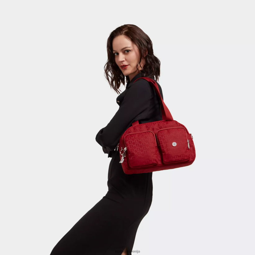 Kipling V4X2B199 signature red cool defea torba za čez ramo ženske torbe za čez ramo - slika 4