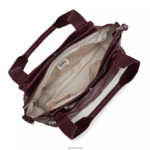 Kipling V4X2B203 bordo lak elysia kovinska torba za čez ramo ženske torbe za čez ramo - slika 3