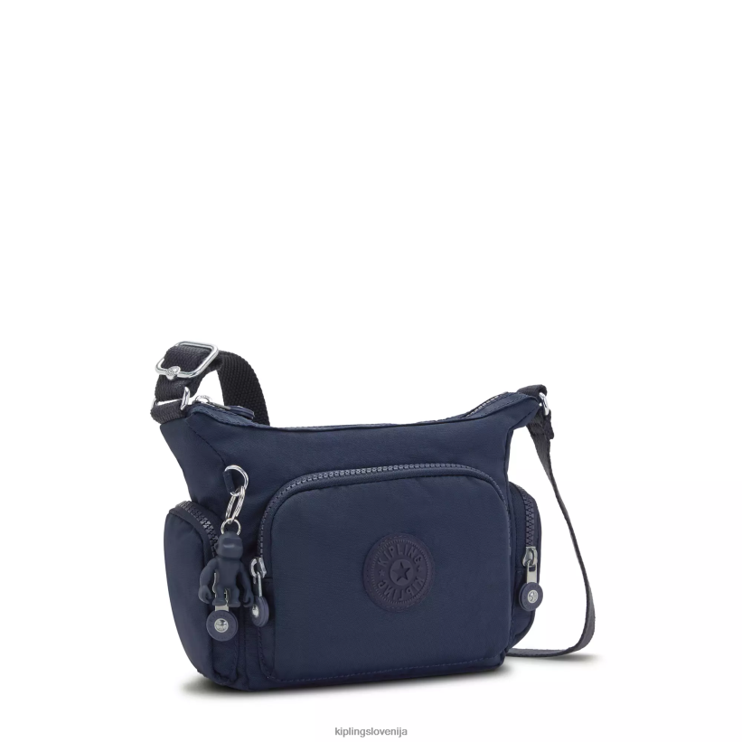 Kipling V4X2B20 modra modra gabbie mini torbica za čez ramo ženske torbice za čez ramo - slika 2
