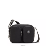 Kipling V4X2B215 Črna patti torbica za čez ramo ženske torbice za čez ramo
