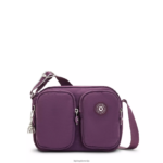 Kipling V4X2B218 neskončna sliva patti torbica za čez ramo ženske torbice za čez ramo