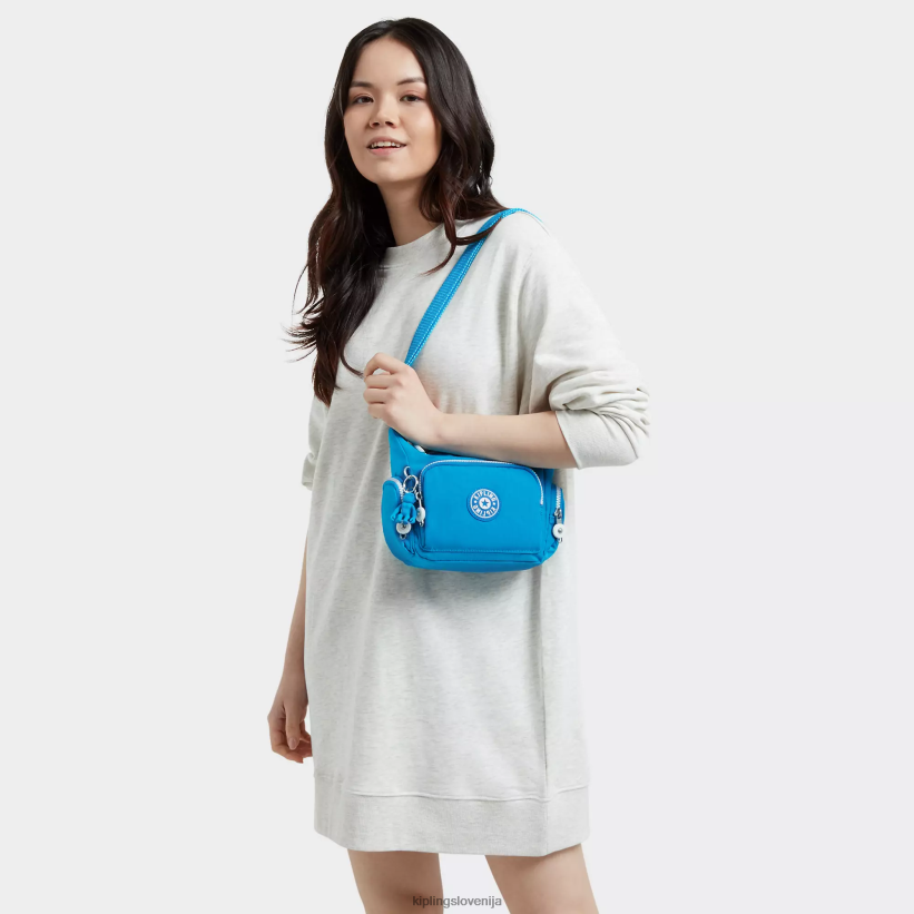 Kipling V4X2B22 željna modra gabbie mini torbica za čez ramo ženske torbice za čez ramo - slika 4