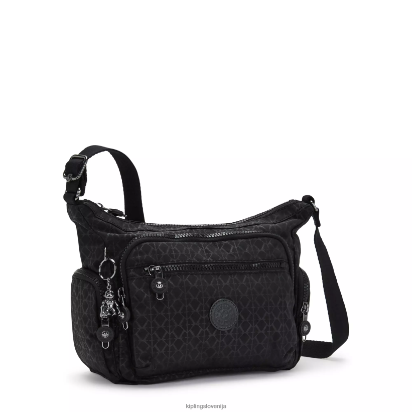 Kipling V4X2B233 vtisnjen podpis gabbie majhna potiskana torbica za čez ramo ženske torbice za čez ramo - slika 2