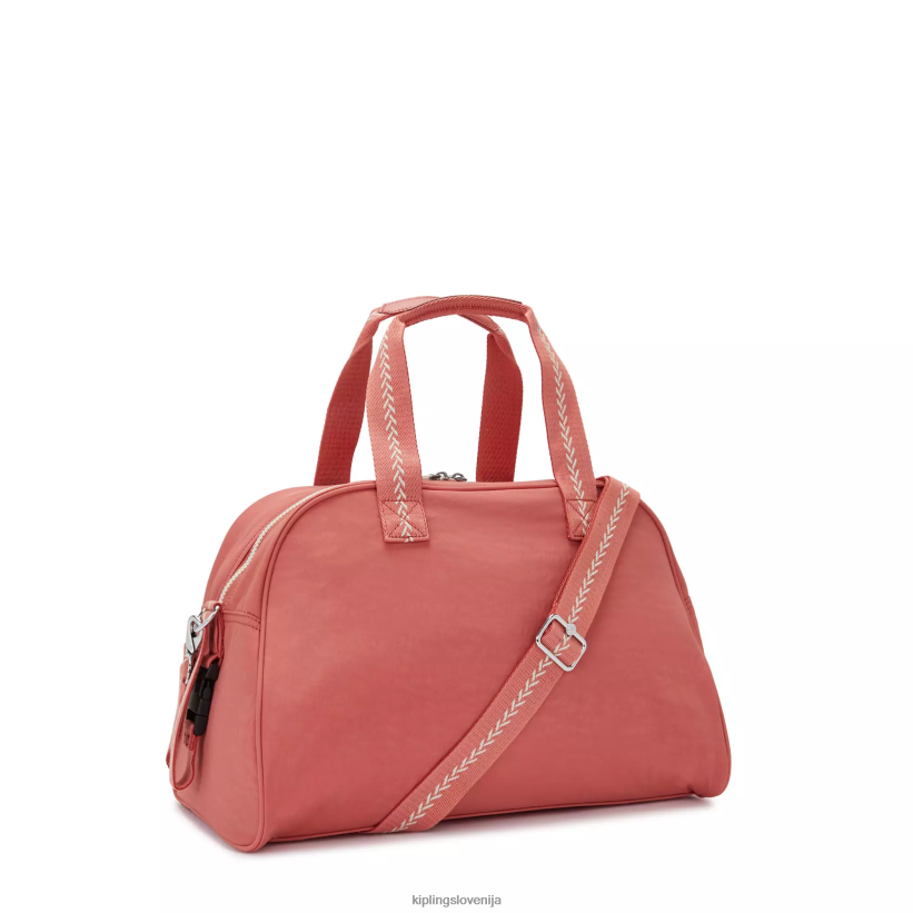 Kipling V4X2B242 vintage roza camama previjalna torba ženske torbe za plenice - slika 4