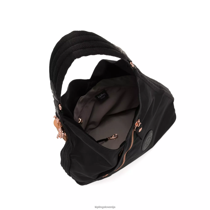 Kipling V4X2B254 črna vrtnica olina torba za čez ramo ženske torbe za čez ramo - slika 3