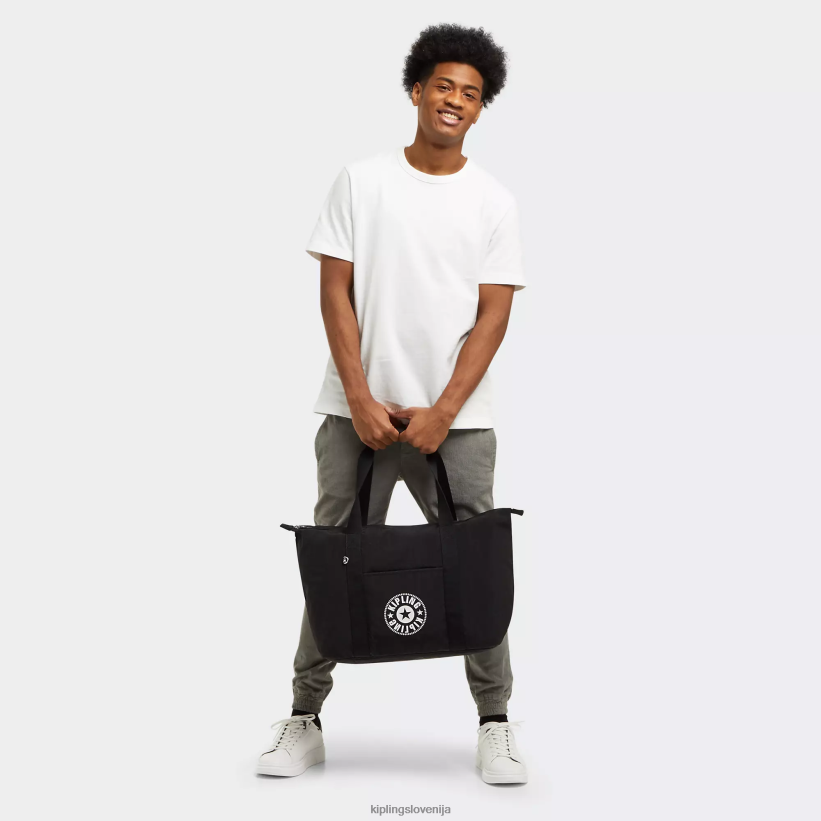 Kipling V4X2B268 black lite torbica art medium lite ženske torbice - slika 4