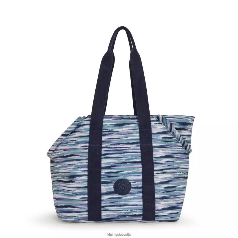 Kipling V4X2B277 črtaste črte art m torba za hišne ljubljenčke ženske torbice - slika 1