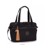 Kipling V4X2B278 črna vrtnica umetniško organizirana torba za 17" prenosni računalnik ženske torbice - slika 2