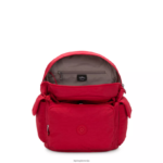 Kipling V4X2B354 rdeče rdečilo mestni nahrbtnik ženske modni nahrbtniki - slika 3