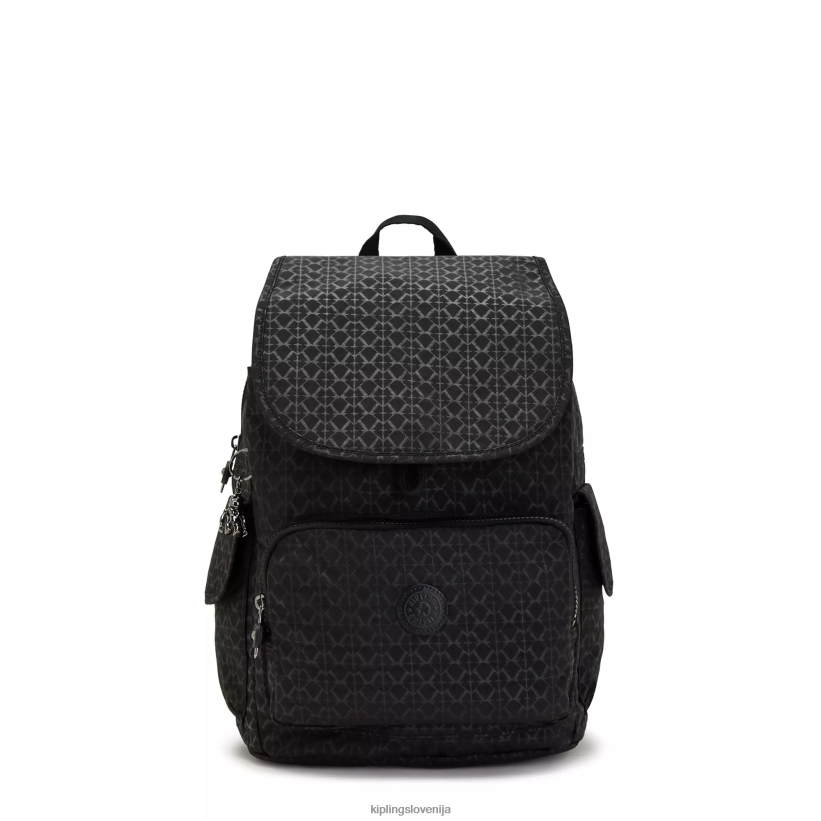 Kipling V4X2B363 vtisnjen podpis nahrbtnik s potiskom city pack ženske modni nahrbtniki - slika 1