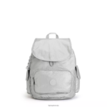 Kipling V4X2B380 svetlo kovinsko city ​​pack majhen kovinski nahrbtnik ženske majhni nahrbtniki