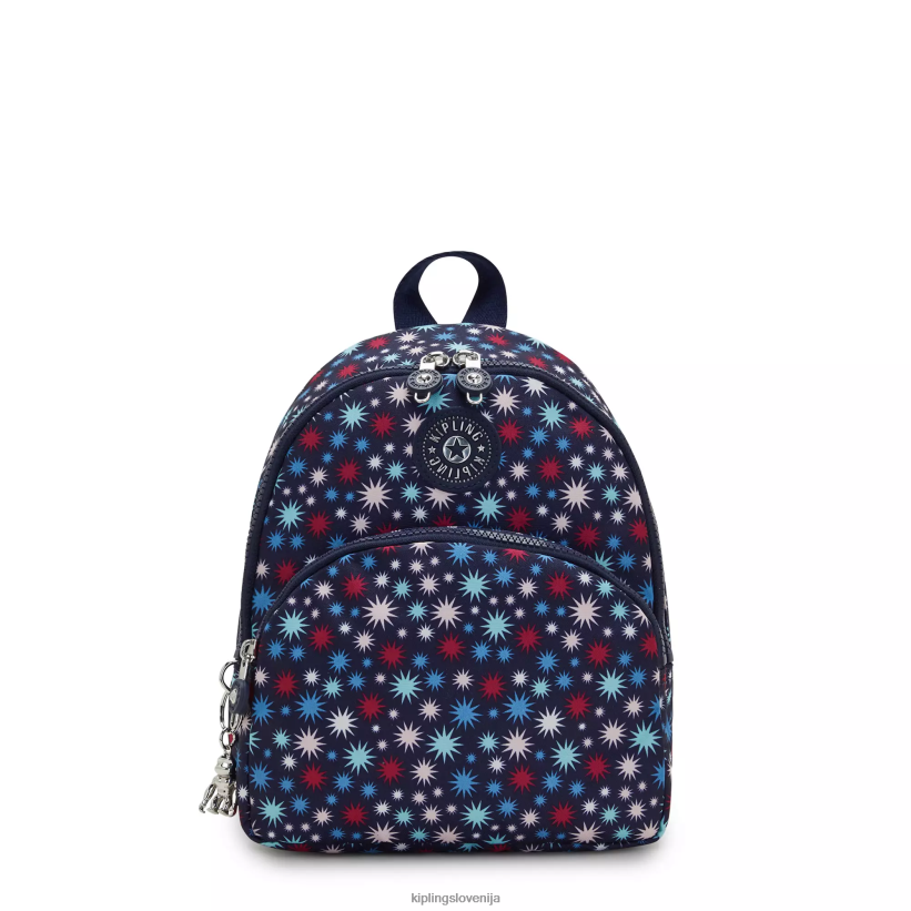 Kipling V4X2B384 funky zvezde nahrbtnik z majhnim potiskom paola ženske majhni nahrbtniki - slika 1