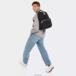 Kipling V4X2B399 dolina črna damien velik nahrbtnik za prenosni računalnik ženske nahrbtniki za prenosnike - slika 4