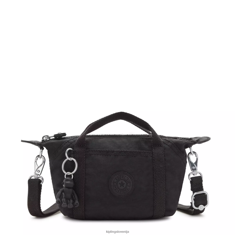 Kipling V4X2B3 črni noir umetniška kompaktna torbica za čez ramo ženske torbice za čez ramo - slika 1