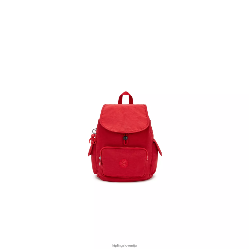 Kipling V4X2B409 rdeče rdečilo city ​​pack mali nahrbtnik ženske majhni nahrbtniki - slika 1
