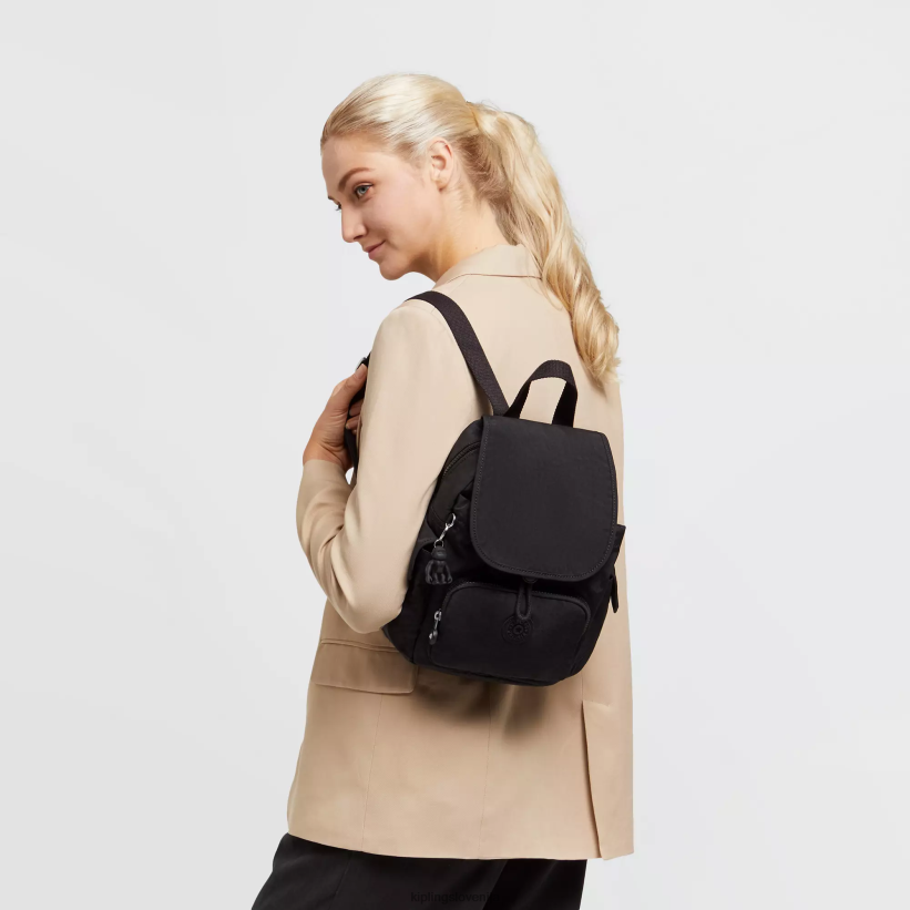 Kipling V4X2B412 črni noir mini nahrbtnik city pack ženske mini vrečke - slika 4