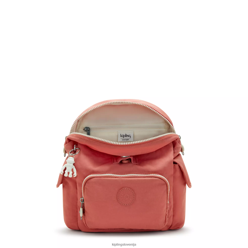 Kipling V4X2B416 vintage roza mini nahrbtnik city pack ženske mini vrečke - slika 3