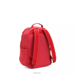 Kipling V4X2B422 rdeče rdečilo nahrbtnik za majhen tablični računalnik Seoul ženske monogramabilen - slika 4