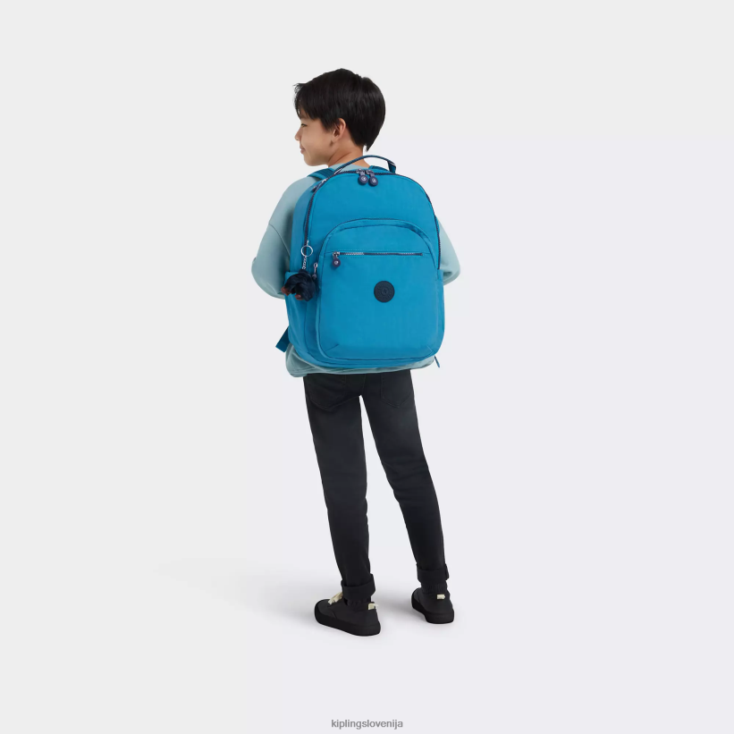 Kipling V4X2B427 zelena kul Seoul velik 15" nahrbtnik za prenosni računalnik ženske nahrbtniki za prenosnike - slika 4