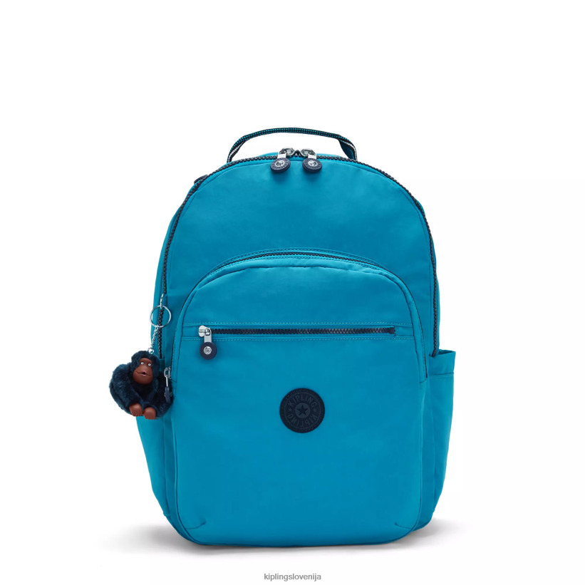 Kipling V4X2B427 zelena kul Seoul velik 15" nahrbtnik za prenosni računalnik ženske nahrbtniki za prenosnike - slika 1