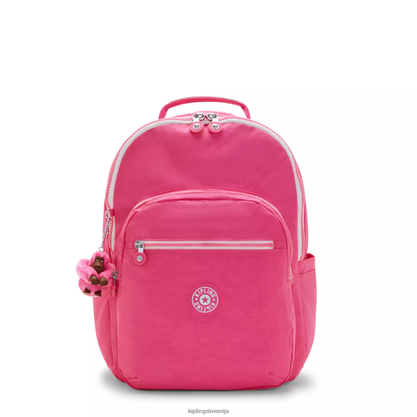 Kipling V4X2B428 sveže roza Seoul velik 15" nahrbtnik za prenosni računalnik ženske nahrbtniki za prenosnike - slika 1