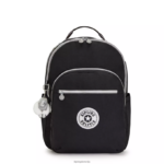 Kipling V4X2B438 prava črna zabava Seoul ekstra velik 17" nahrbtnik za prenosni računalnik ženske nahrbtniki za prenosnike