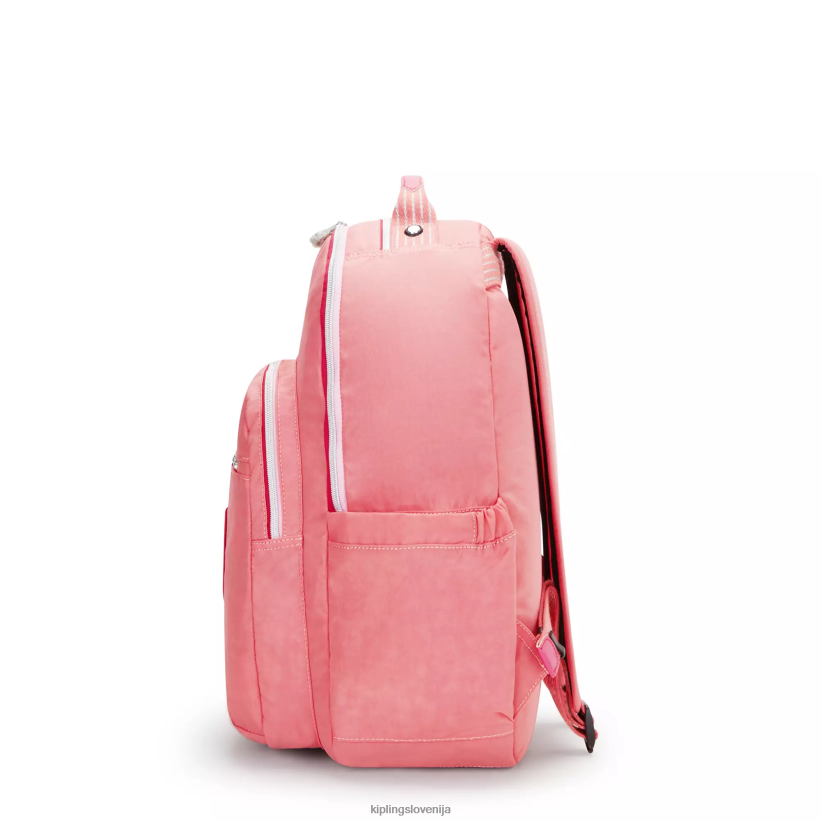 Kipling V4X2B443 vesela roza zabava Seoul velik 15" nahrbtnik za prenosni računalnik ženske nahrbtniki za prenosnike - slika 5