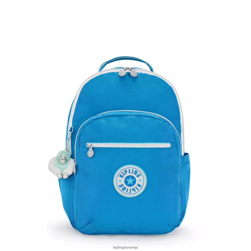 Kipling V4X2B444 željni modre zabave Seoul velik 15" nahrbtnik za prenosni računalnik ženske nahrbtniki za prenosnike - slika 1