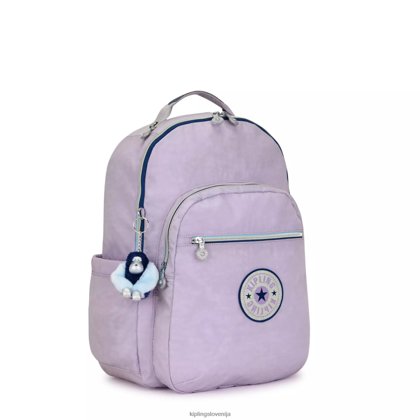 Kipling V4X2B445 neskončna lila zabava Seoul velik 15" nahrbtnik za prenosni računalnik ženske nahrbtniki za prenosnike - slika 2