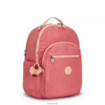 Kipling V4X2B452 veselo roza Seoul ekstra velik 17" nahrbtnik za prenosni računalnik ženske nahrbtniki za prenosnike - slika 2
