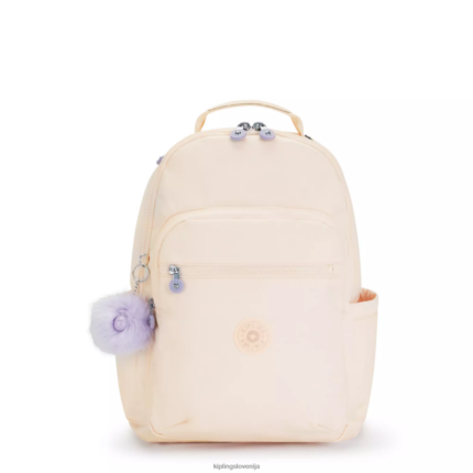 Kipling V4X2B457 nežen cvet Seoul velik 15" nahrbtnik za prenosni računalnik ženske nahrbtniki za prenosnike