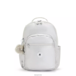 Kipling V4X2B458 sladkarije kovinski Seoul velik kovinski 15" nahrbtnik za prenosni računalnik ženske nahrbtniki za prenosnike