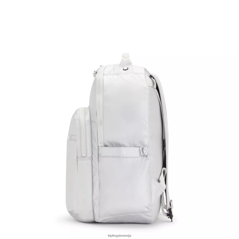 Kipling V4X2B458 sladkarije kovinski Seoul velik kovinski 15" nahrbtnik za prenosni računalnik ženske nahrbtniki za prenosnike - slika 5