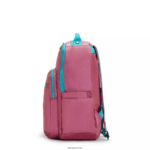 Kipling V4X2B459 sveža roza metalik Seoul velik kovinski 15" nahrbtnik za prenosni računalnik ženske nahrbtniki za prenosnike - slika 5
