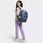 Kipling V4X2B460 admiralsko modra Seoul velik kovinski 15" nahrbtnik za prenosni računalnik ženske nahrbtniki za prenosnike - slika 4
