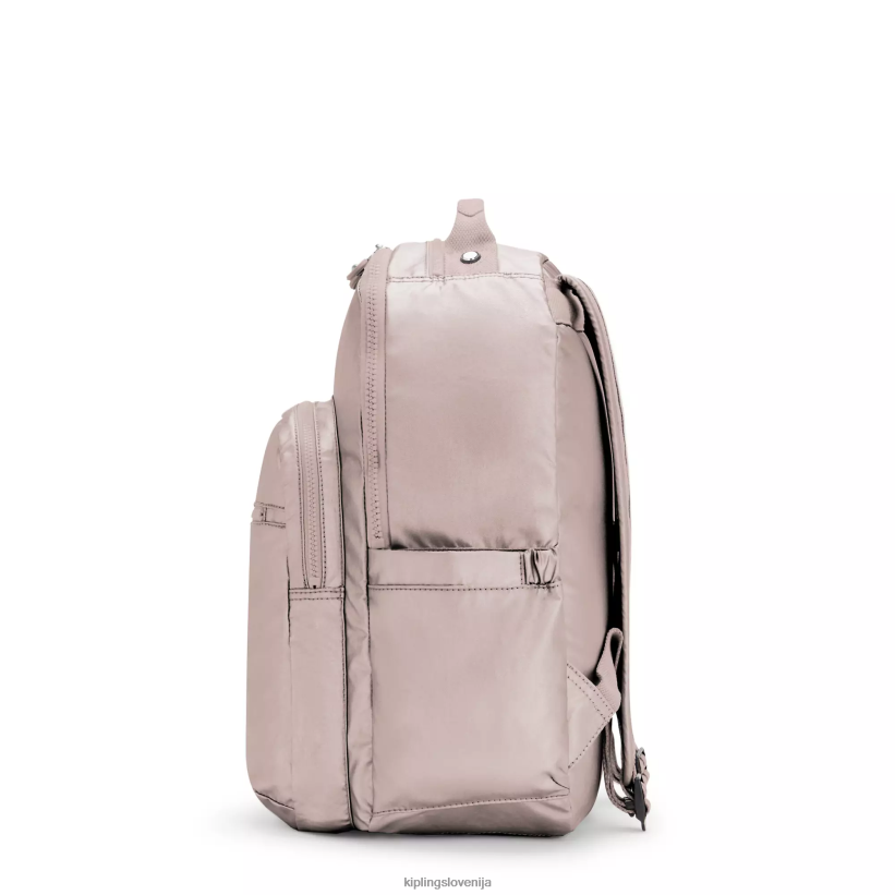 Kipling V4X2B461 kovinska vrtnica Seoul velik kovinski 15" nahrbtnik za prenosni računalnik ženske nahrbtniki za prenosnike - slika 5