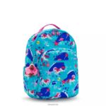 Kipling V4X2B463 vesoljski samorogi Seoul nahrbtnik za prenosni računalnik velikosti 15" z velikim potiskom ženske nahrbtniki za prenosnike - slika 2