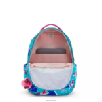 Kipling V4X2B463 vesoljski samorogi Seoul nahrbtnik za prenosni računalnik velikosti 15" z velikim potiskom ženske nahrbtniki za prenosnike - slika 3
