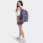 Kipling V4X2B466 palm fiesta tisk Seoul nahrbtnik za prenosni računalnik velikosti 15" z velikim potiskom ženske nahrbtniki za prenosnike - slika 4