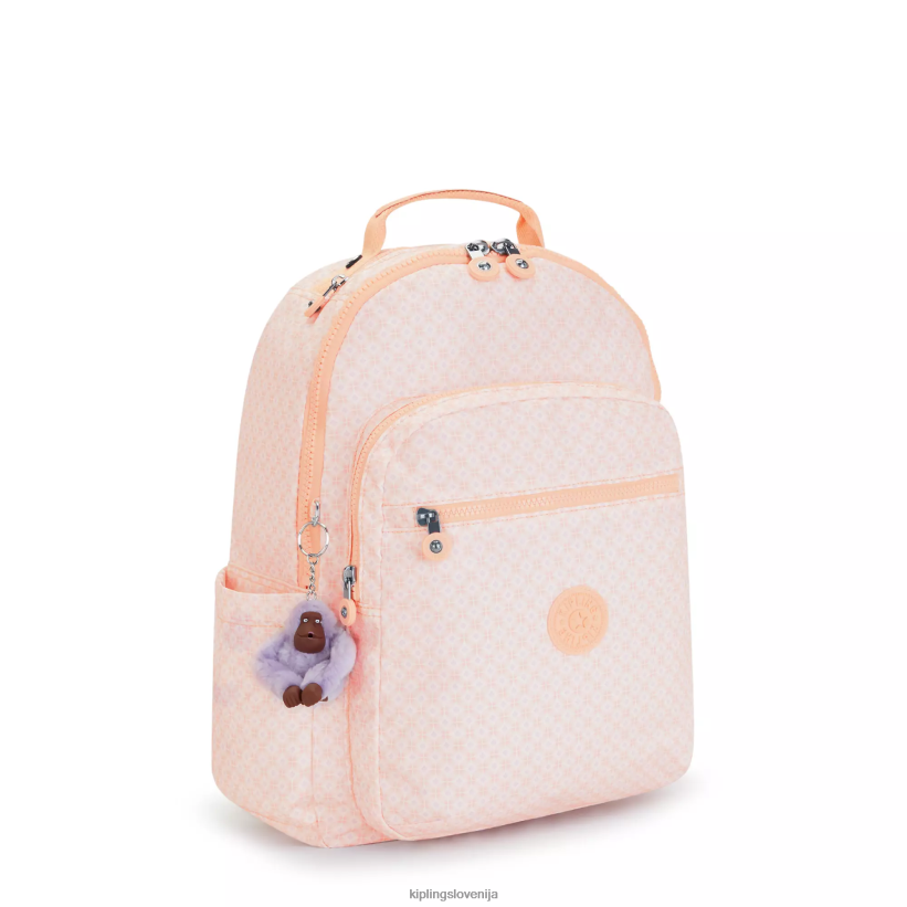 Kipling V4X2B467 dekliška ploščica Seoul nahrbtnik za prenosni računalnik velikosti 15" z velikim potiskom ženske nahrbtniki za prenosnike - slika 2