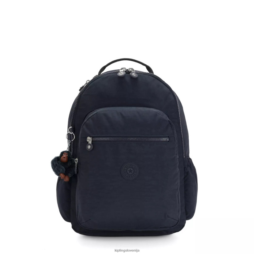 Kipling V4X2B470 pravi modri ton Seoul velik 15" nahrbtnik za prenosni računalnik ženske nahrbtniki za prenosnike - slika 1
