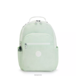 Kipling V4X2B473 zračno zelena Seoul velik 15" nahrbtnik za prenosni računalnik ženske nahrbtniki za prenosnike
