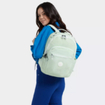 Kipling V4X2B473 zračno zelena Seoul velik 15" nahrbtnik za prenosni računalnik ženske nahrbtniki za prenosnike - slika 4